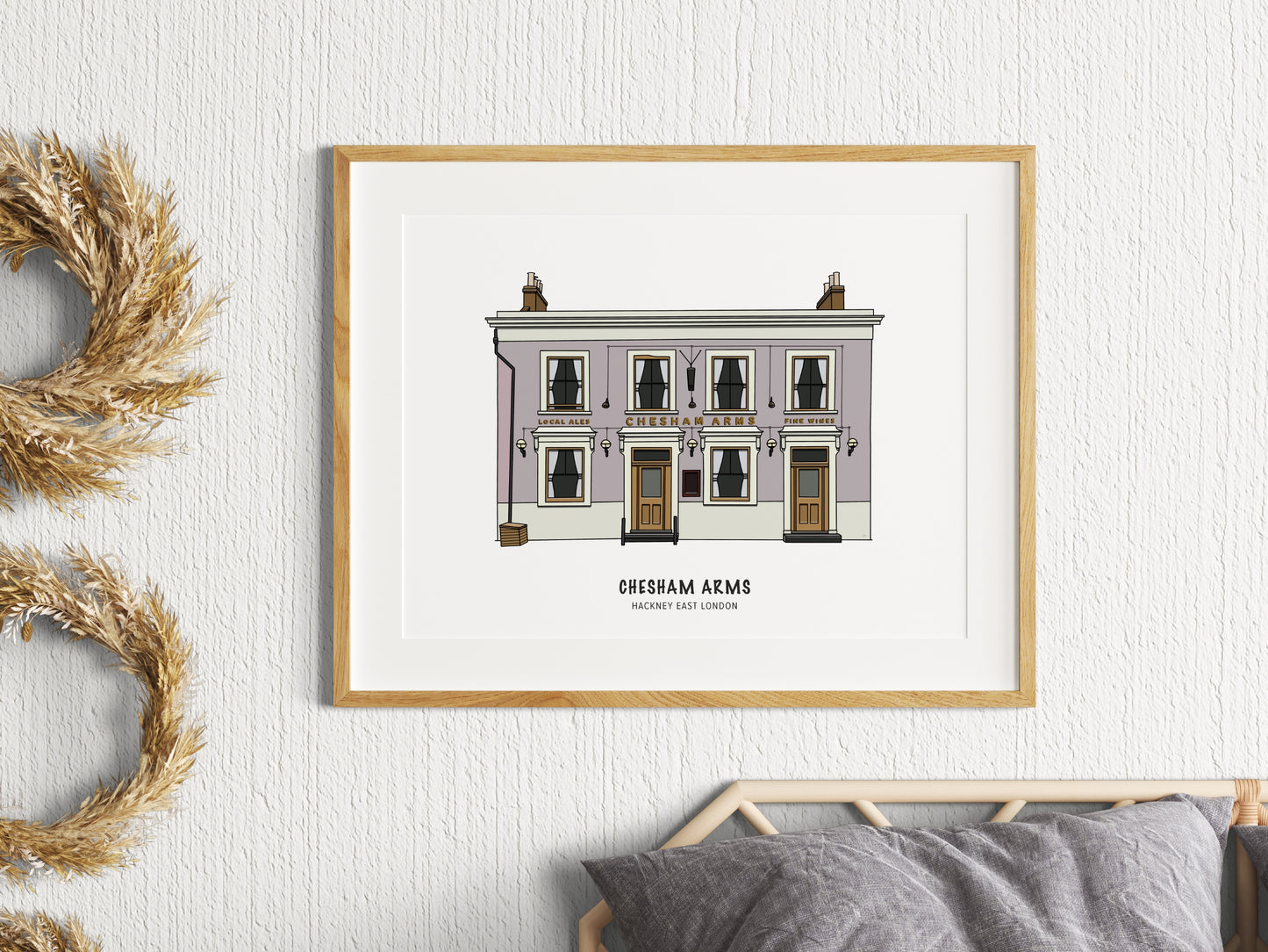 Chesham Arms Hackney Illustration