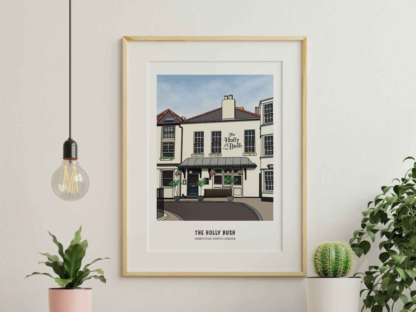 The Holly Bush Hampstead Illustration