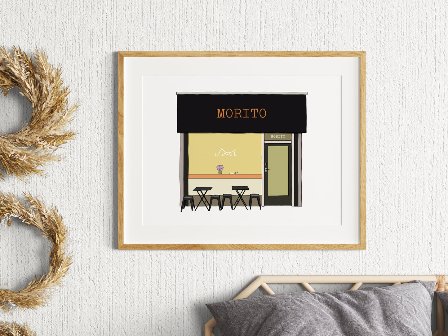 Morito Exmouth Market Illustration