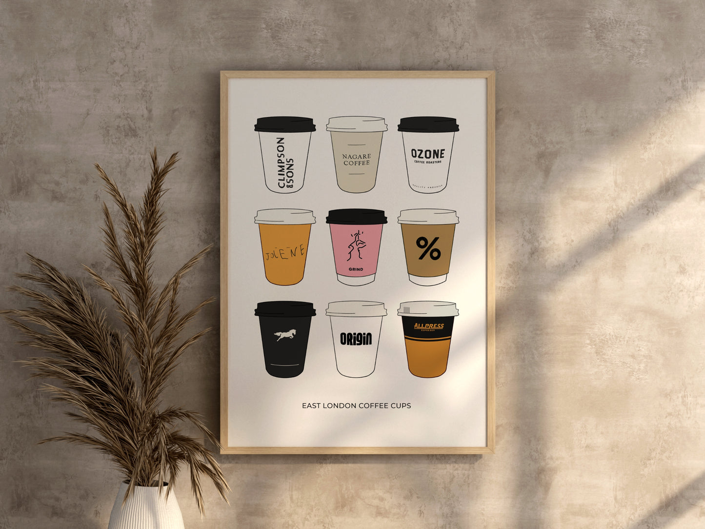 East London Coffee Cups