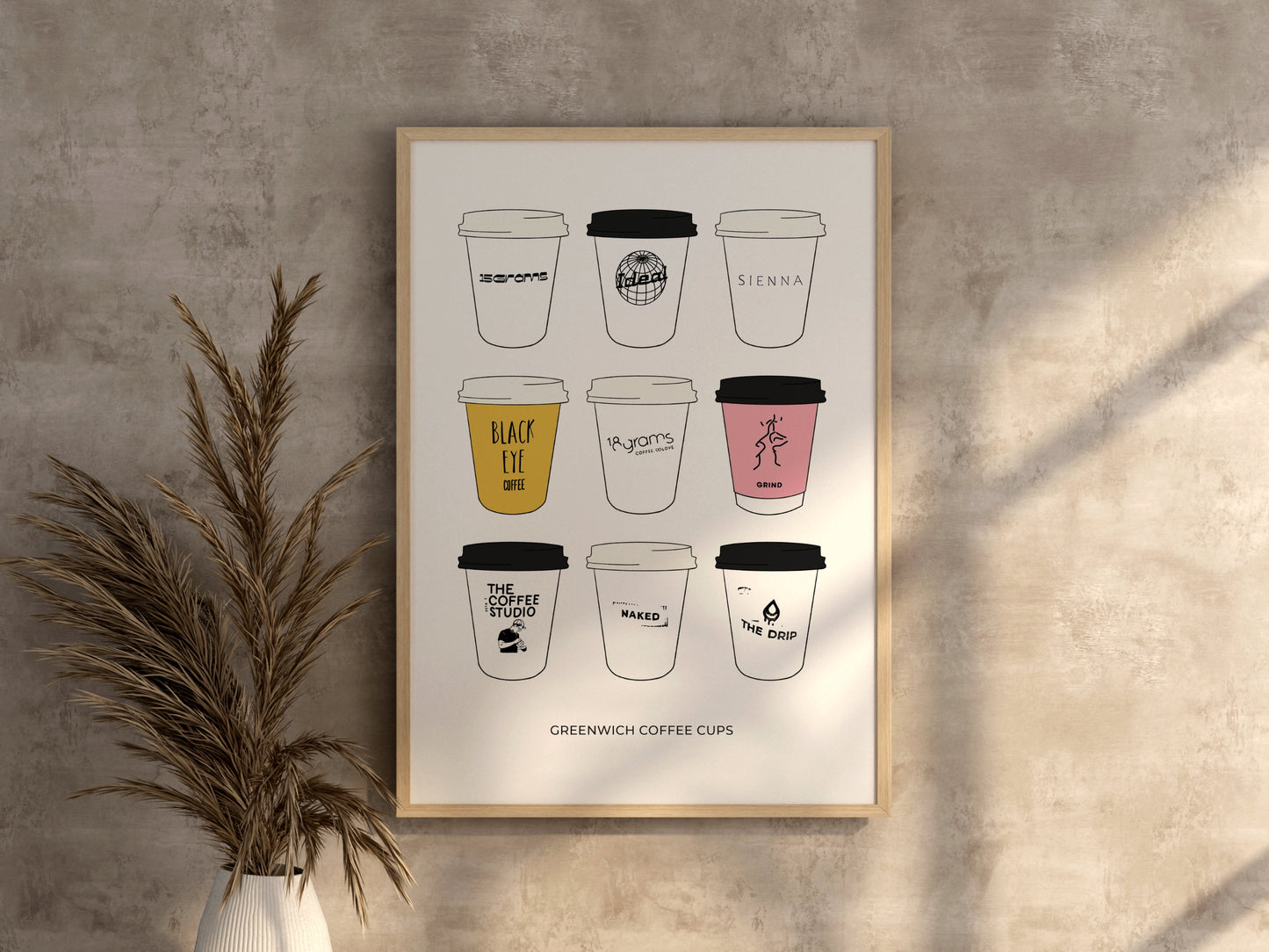 Greenwich South East London Coffee Cups