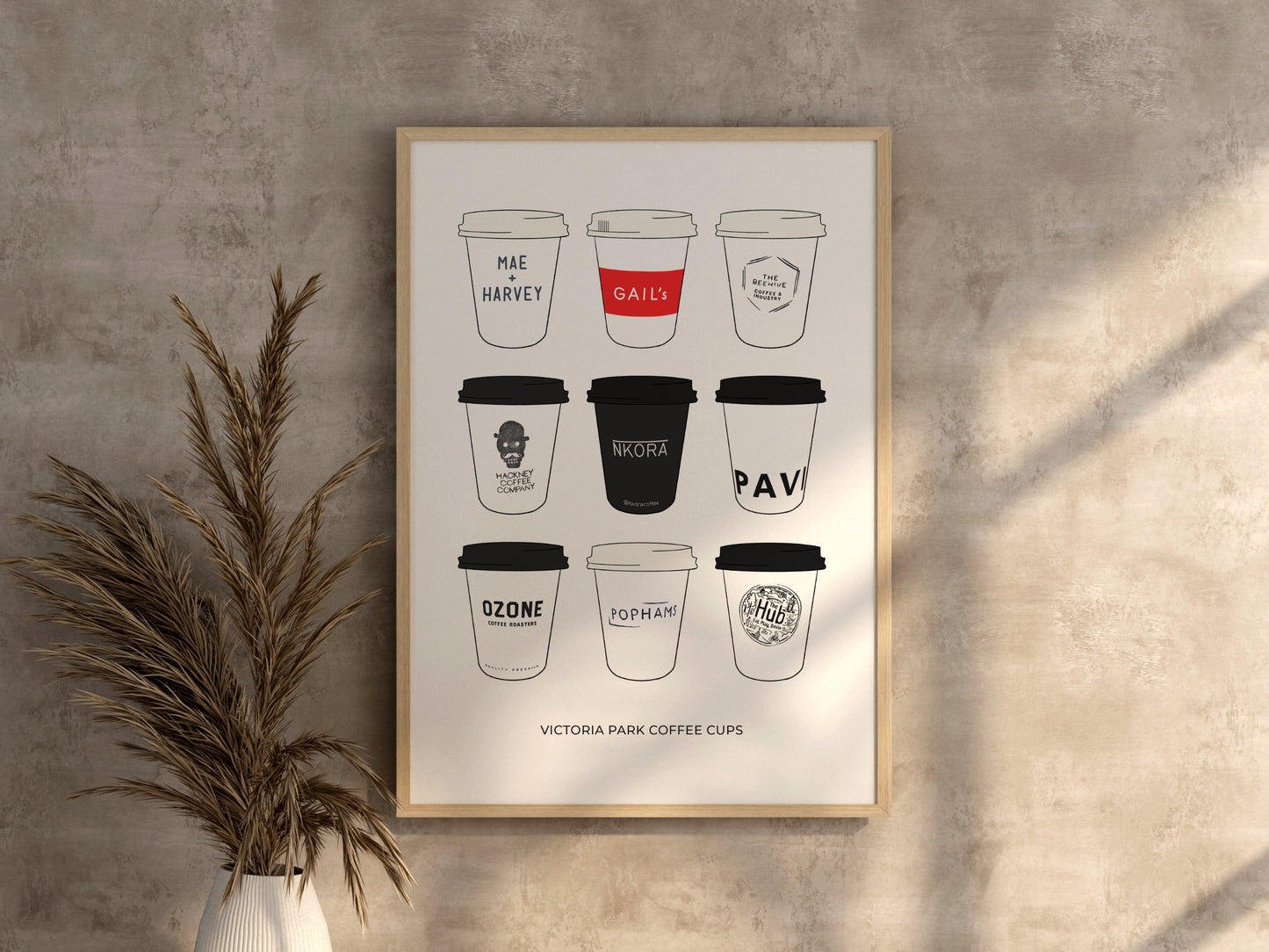 Victoria Park Coffee Cups