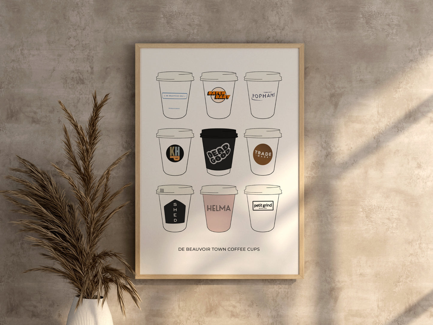 De Beauvoir Town Coffee Cups