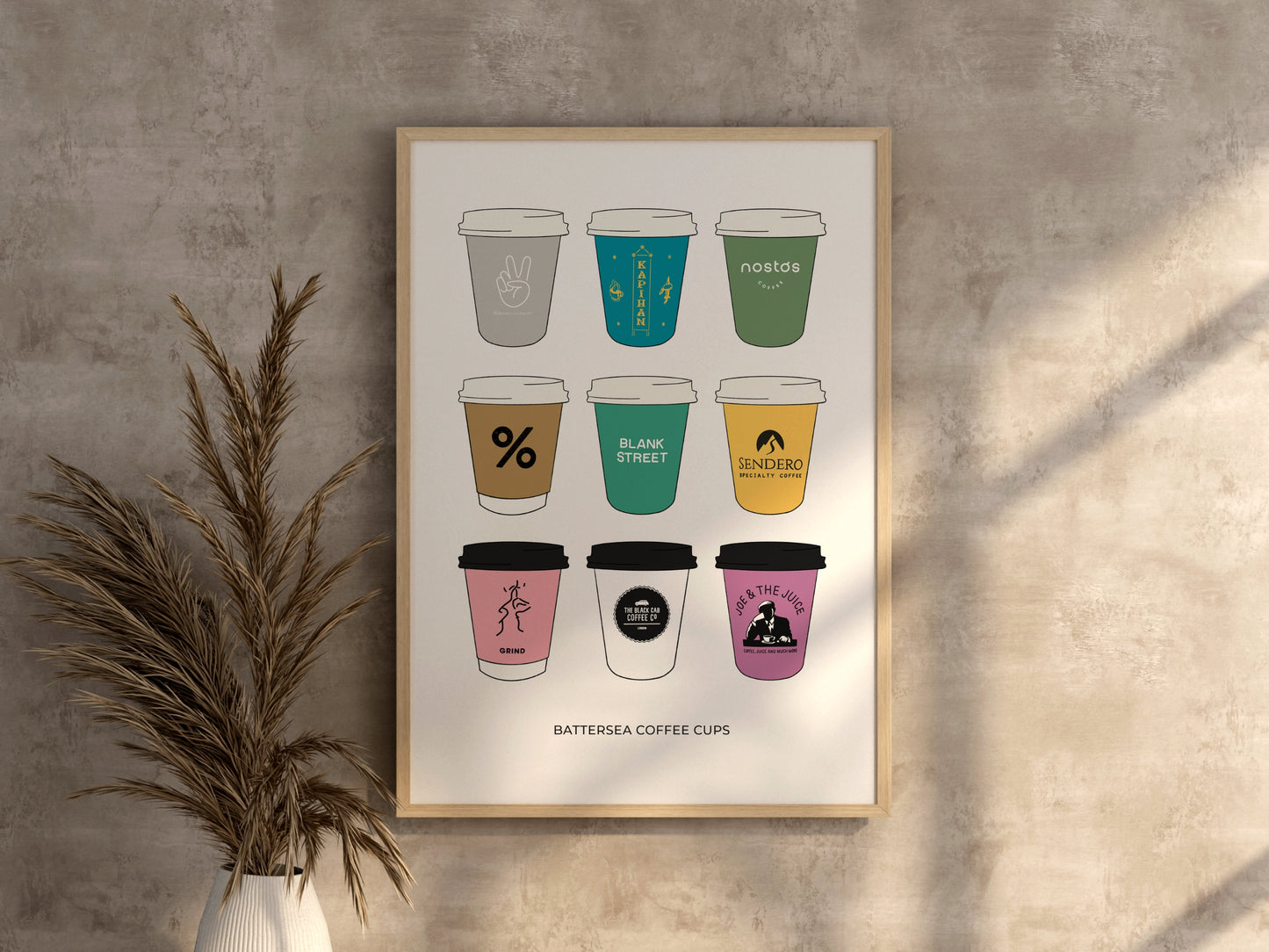 Battersea South London Coffee Cups