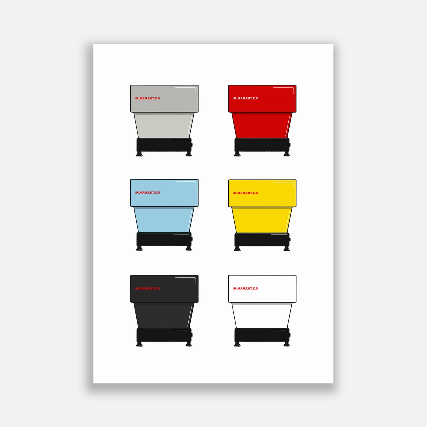 La Marzocco Linea Mini Espresso Machine Poster