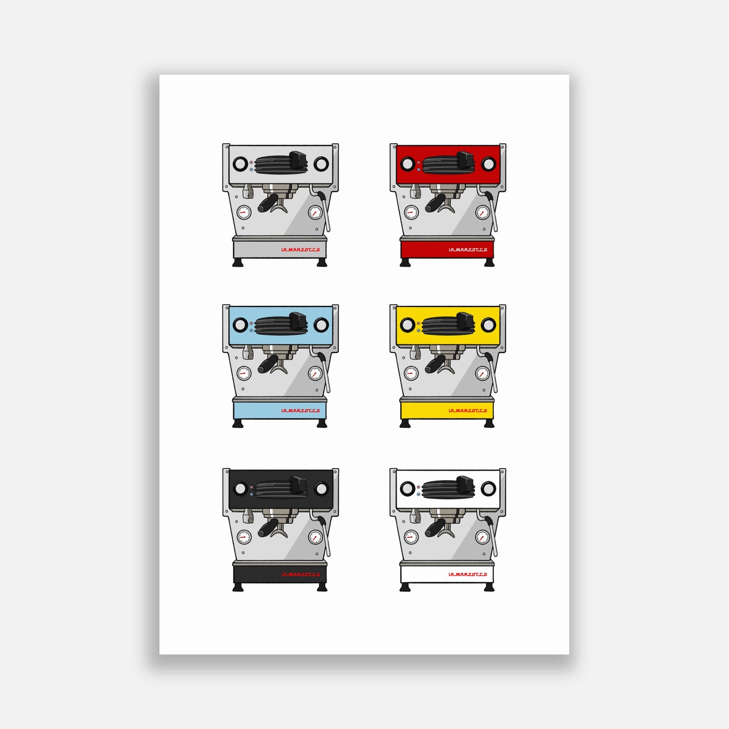 La Marzocco Linea Mini Espresso Machine Poster