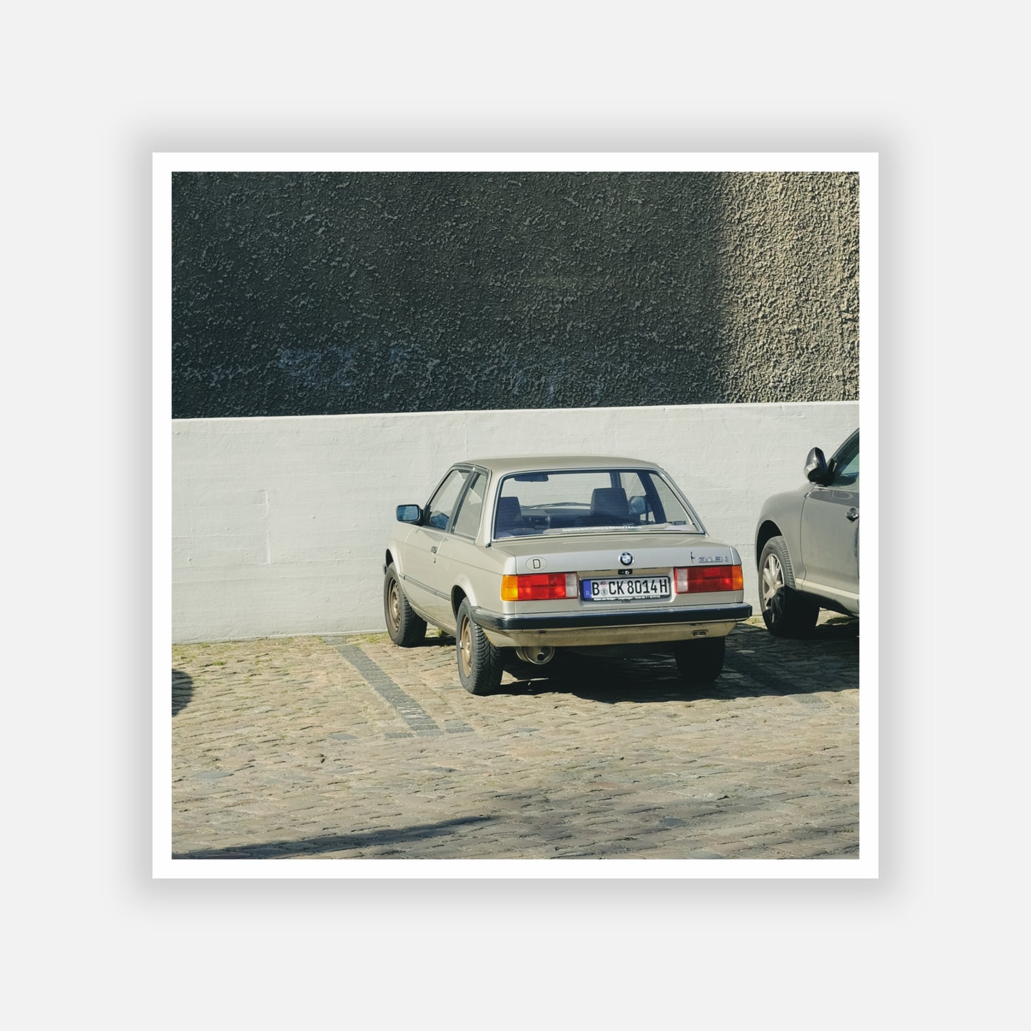 Retro BMW in Berlin Photo Print