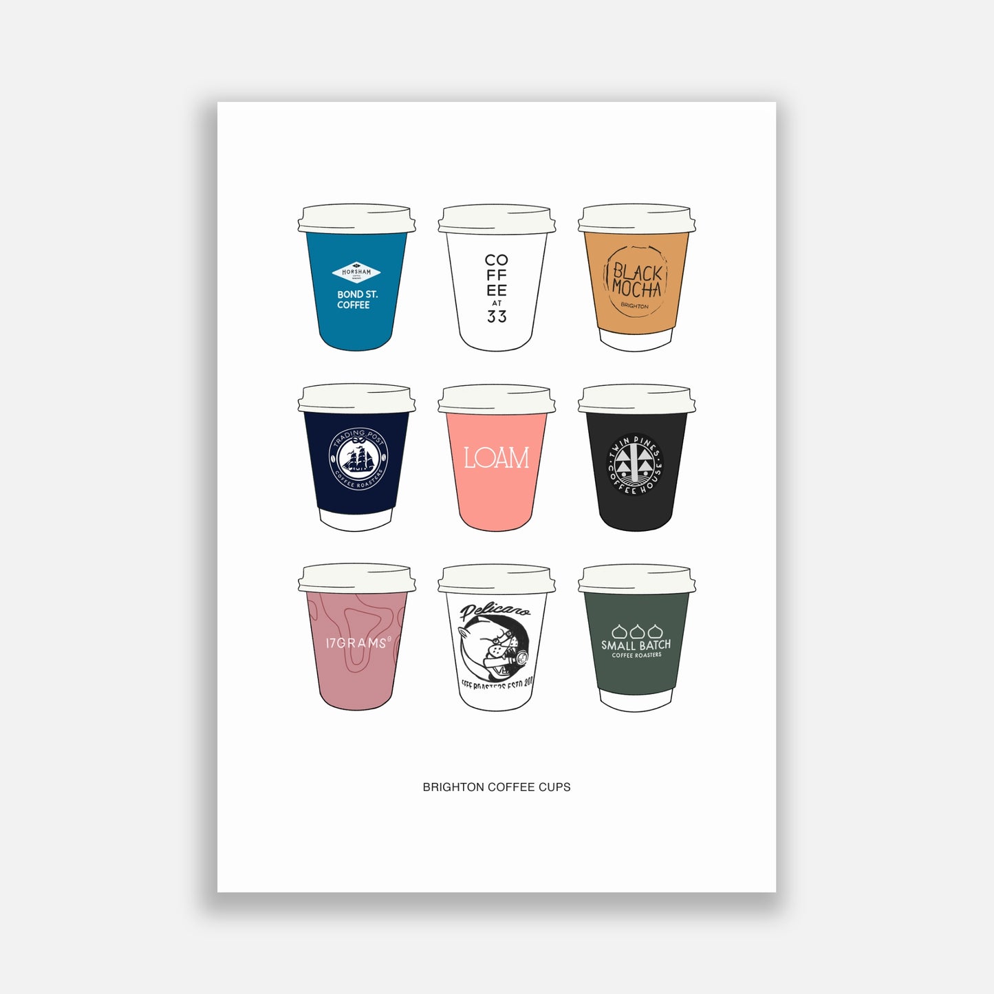 Brighton Coffee Cups