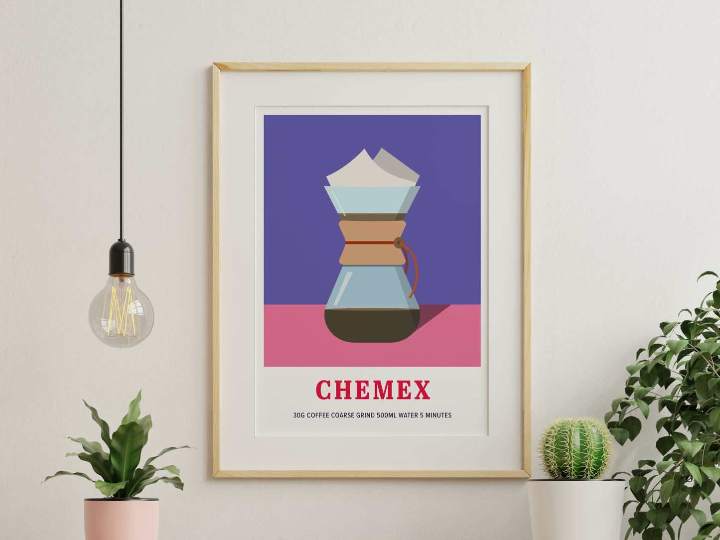 Chemex Print - Coffee Maker Series