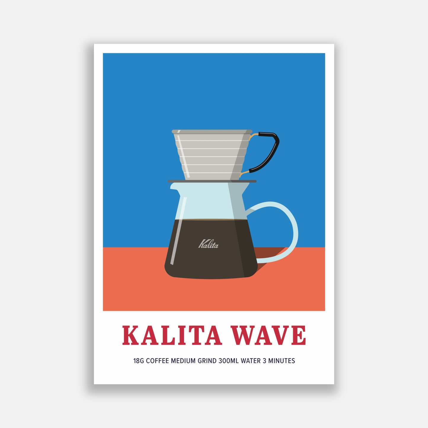 Kalita Wave Print - Coffee Maker Series