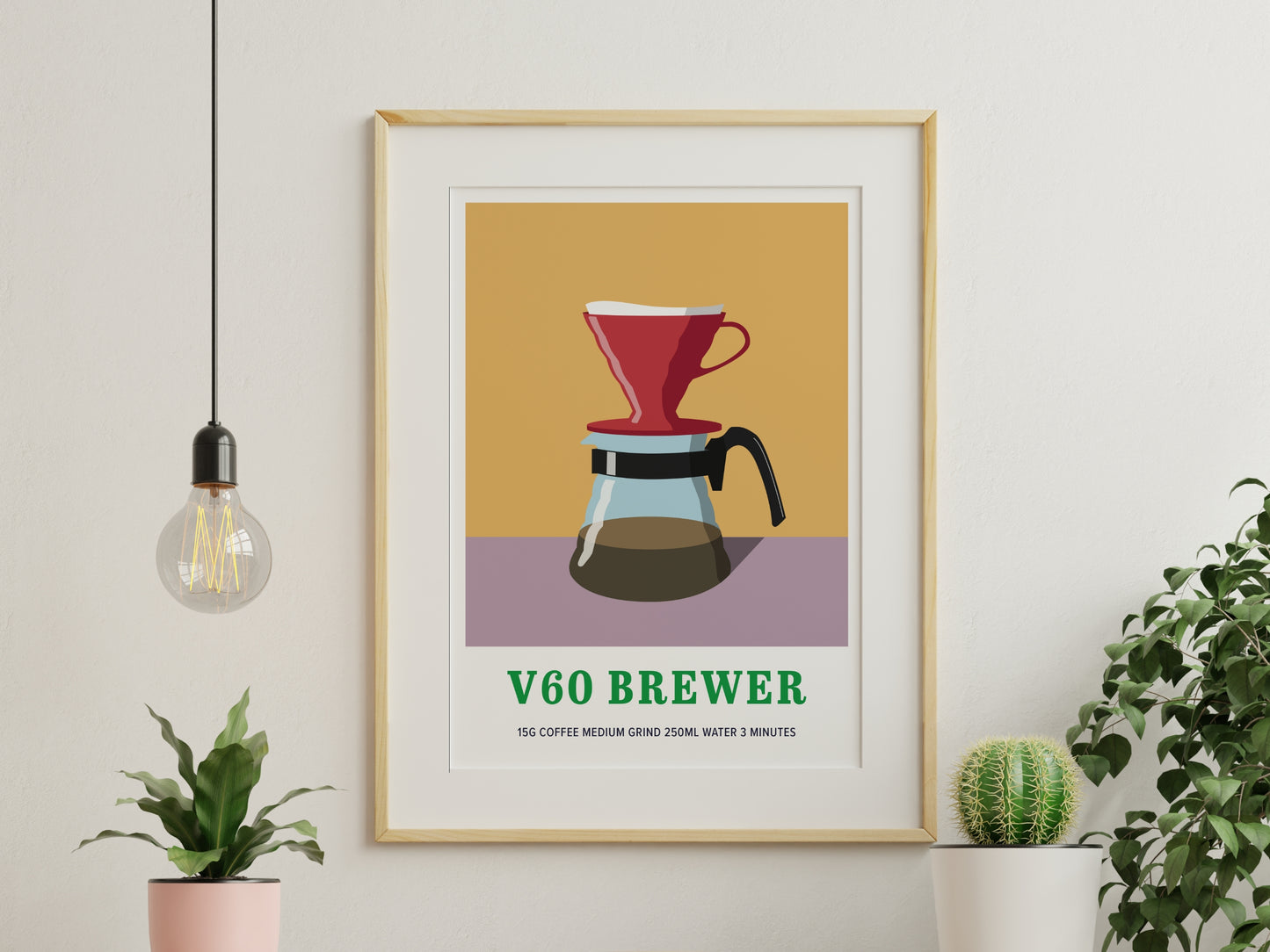v60 Print - Coffee Maker Series