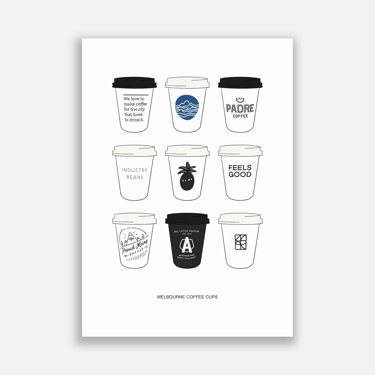 Melbourne Coffee Cups