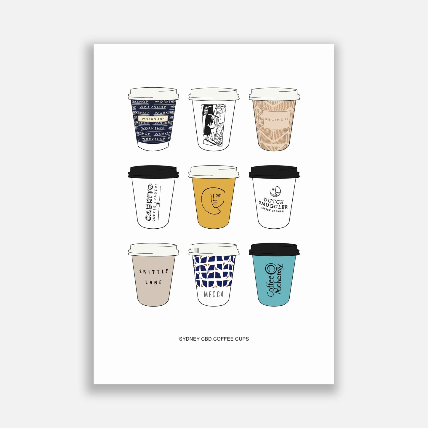 Sydney CBD Coffee Cups