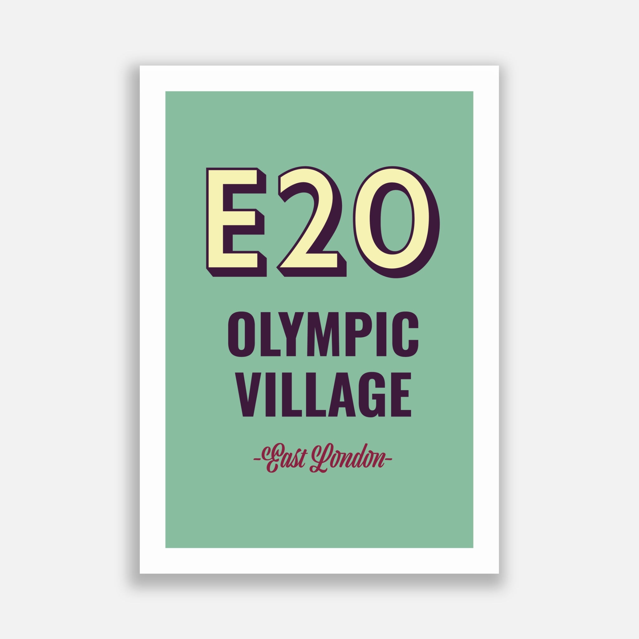 olympic-park-e20-postcode-poster-east-london-print-house