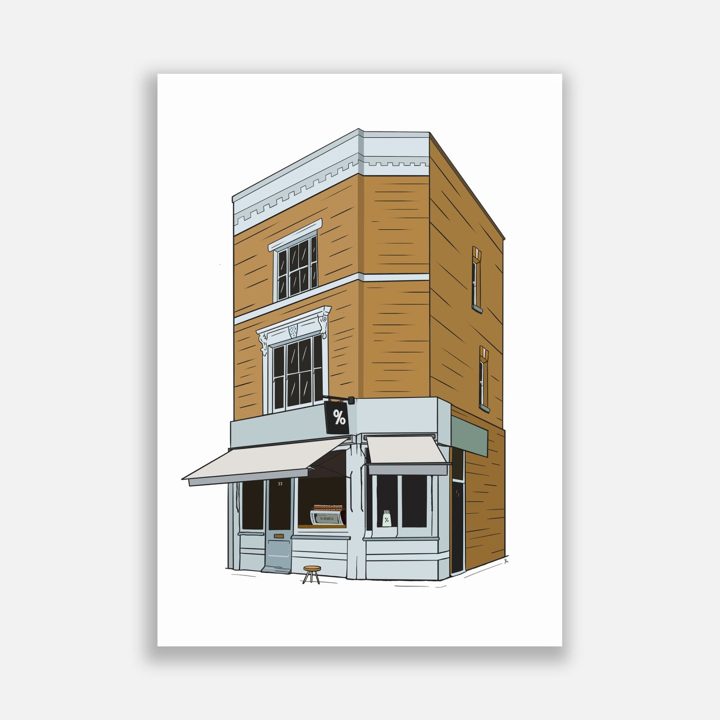 Arabica Shop Front