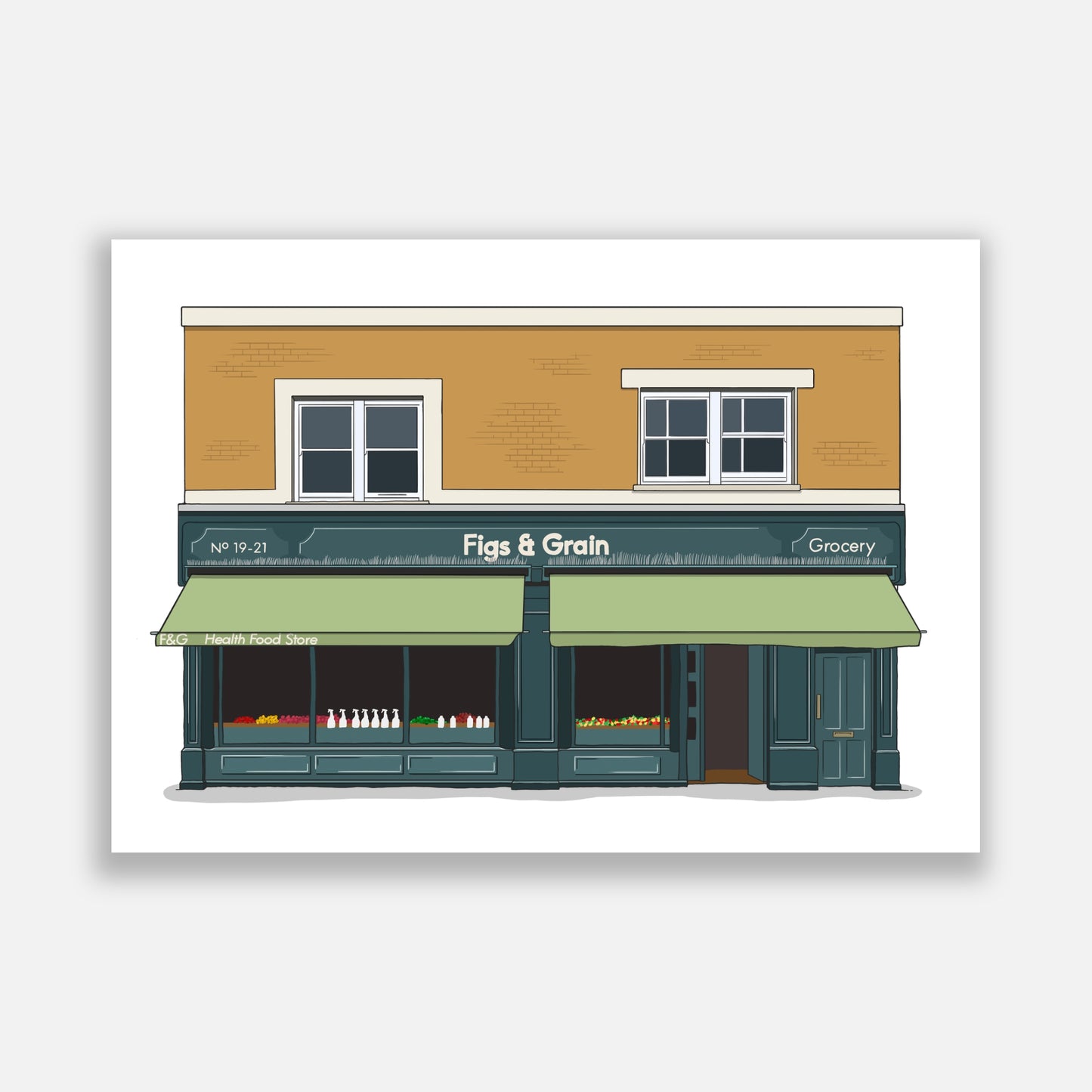 Figs & Grain Broadway Market Shop Front