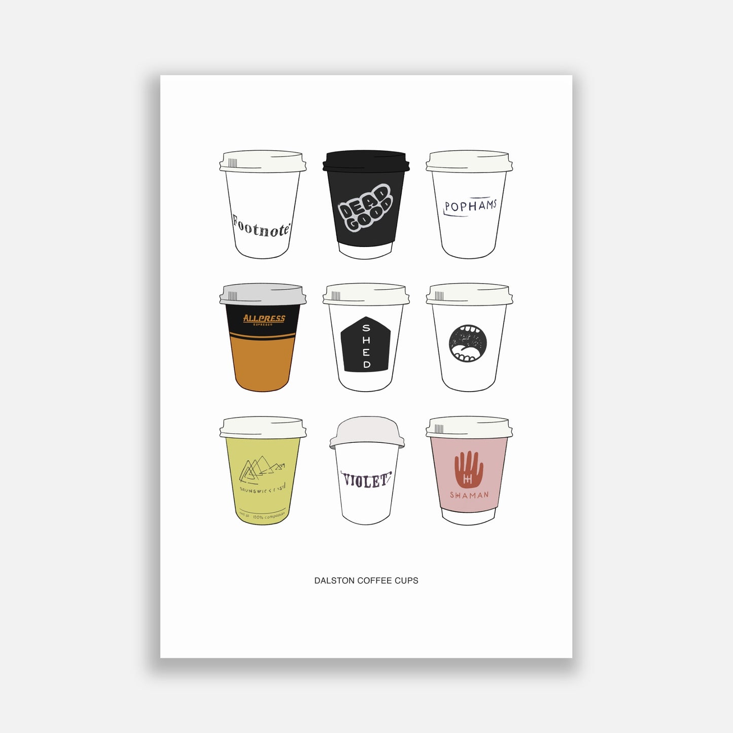Dalston Coffee Cups