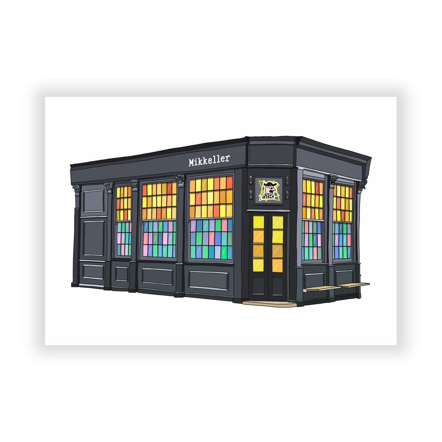Mikkeller Shoreditch Illustration