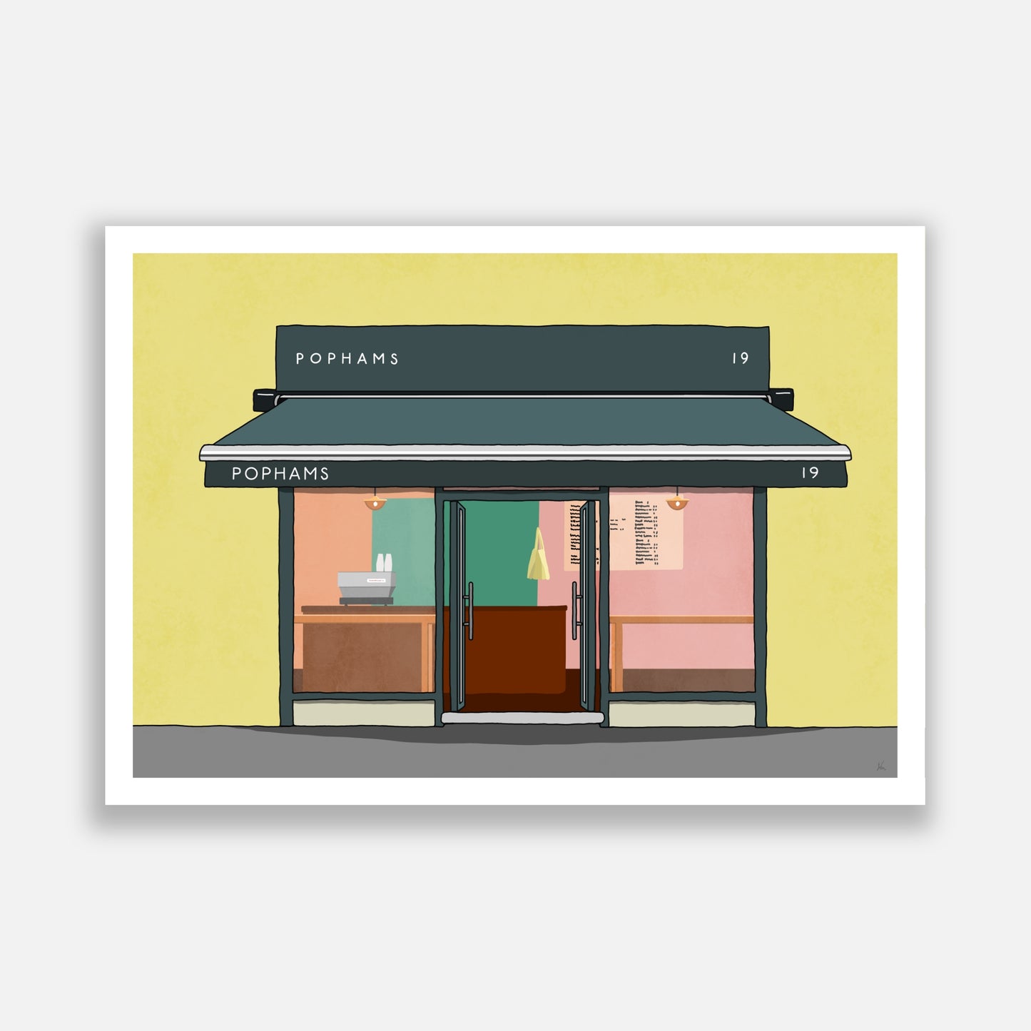 Pophams Islington Shop Front