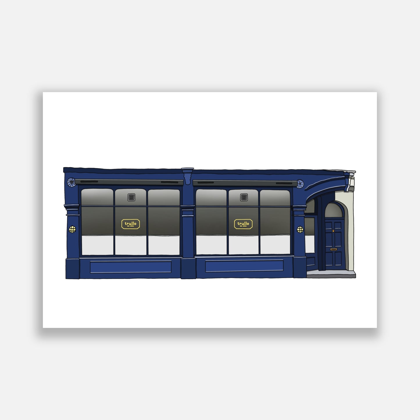Trullo Islington Illustration