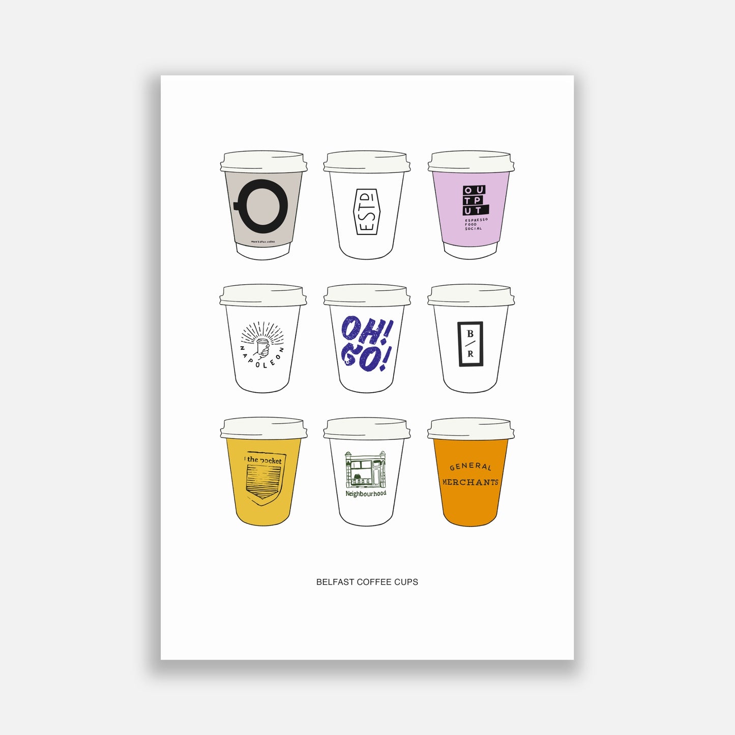 Belfast Coffee Cups