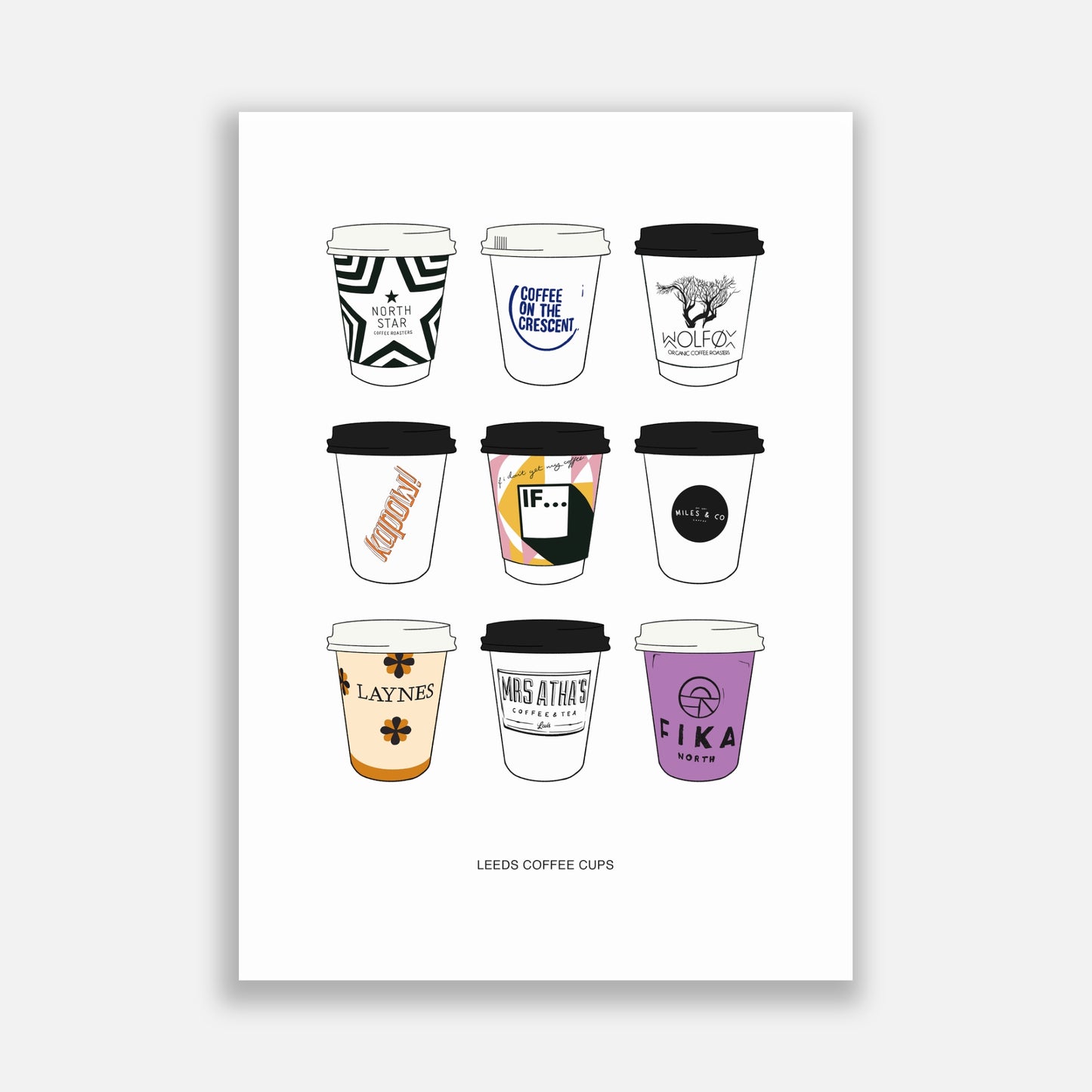 Leeds Coffee Cups