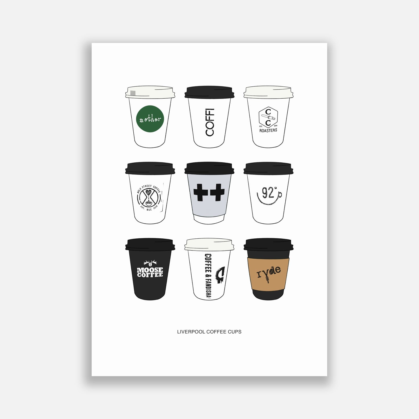 Liverpool Coffee Cups