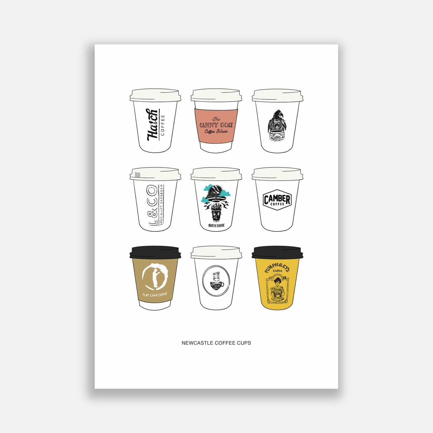Newcastle Coffee Cups