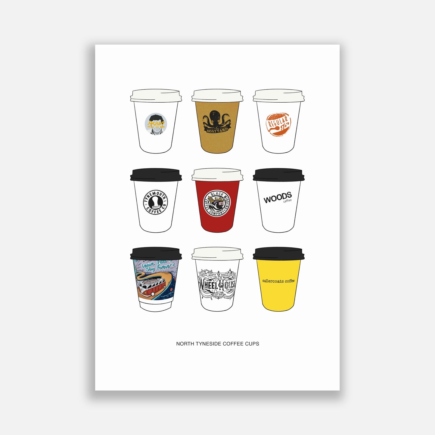 North Tyneside Coffee Cups