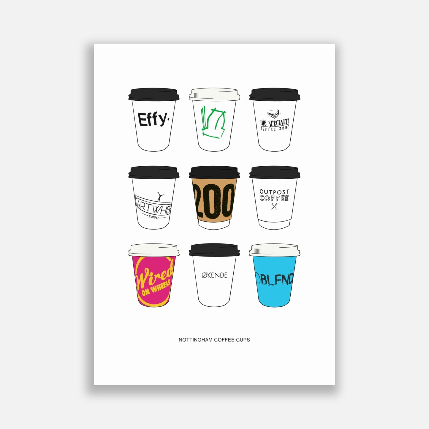 Nottingham Coffee Cups