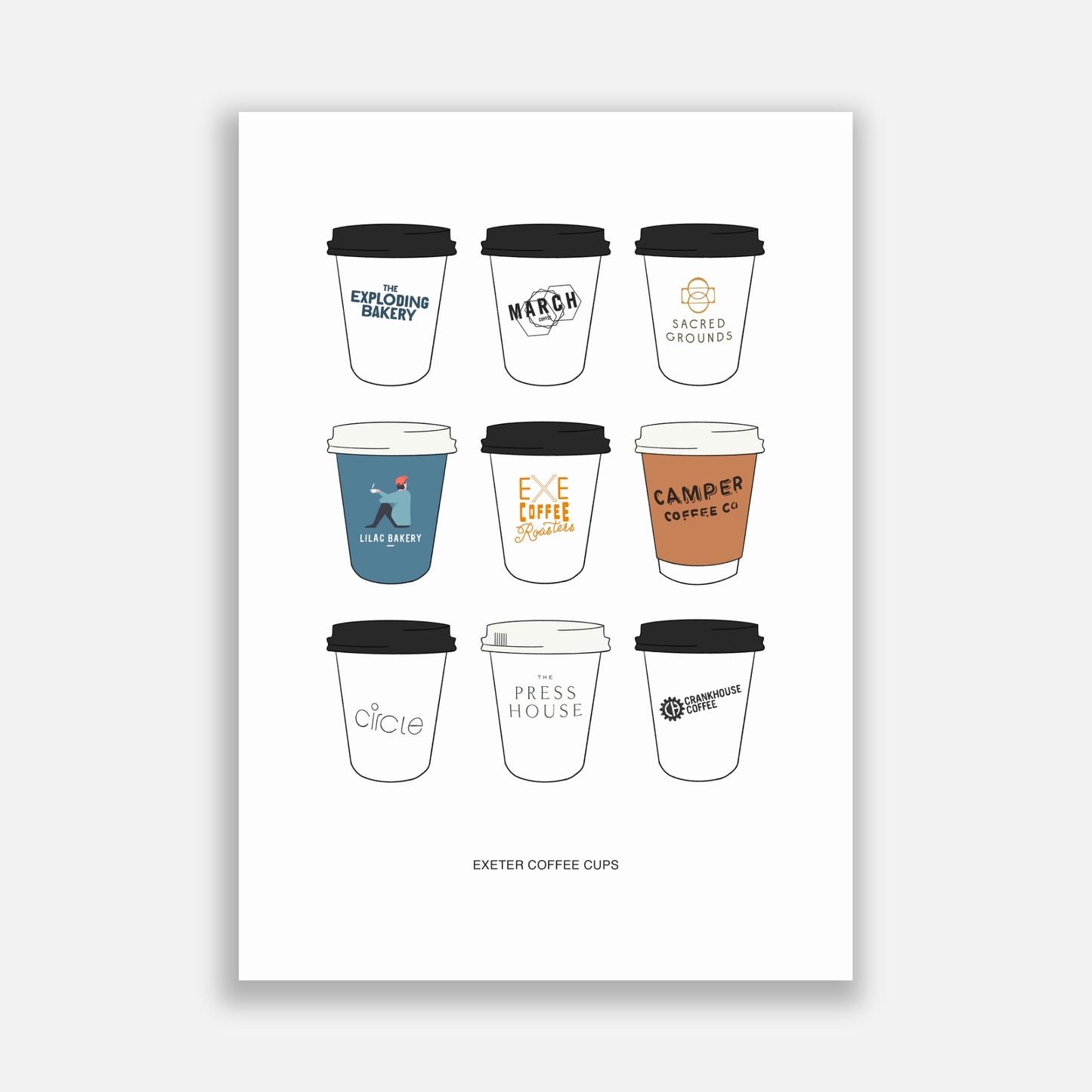 Exeter Coffee Cups