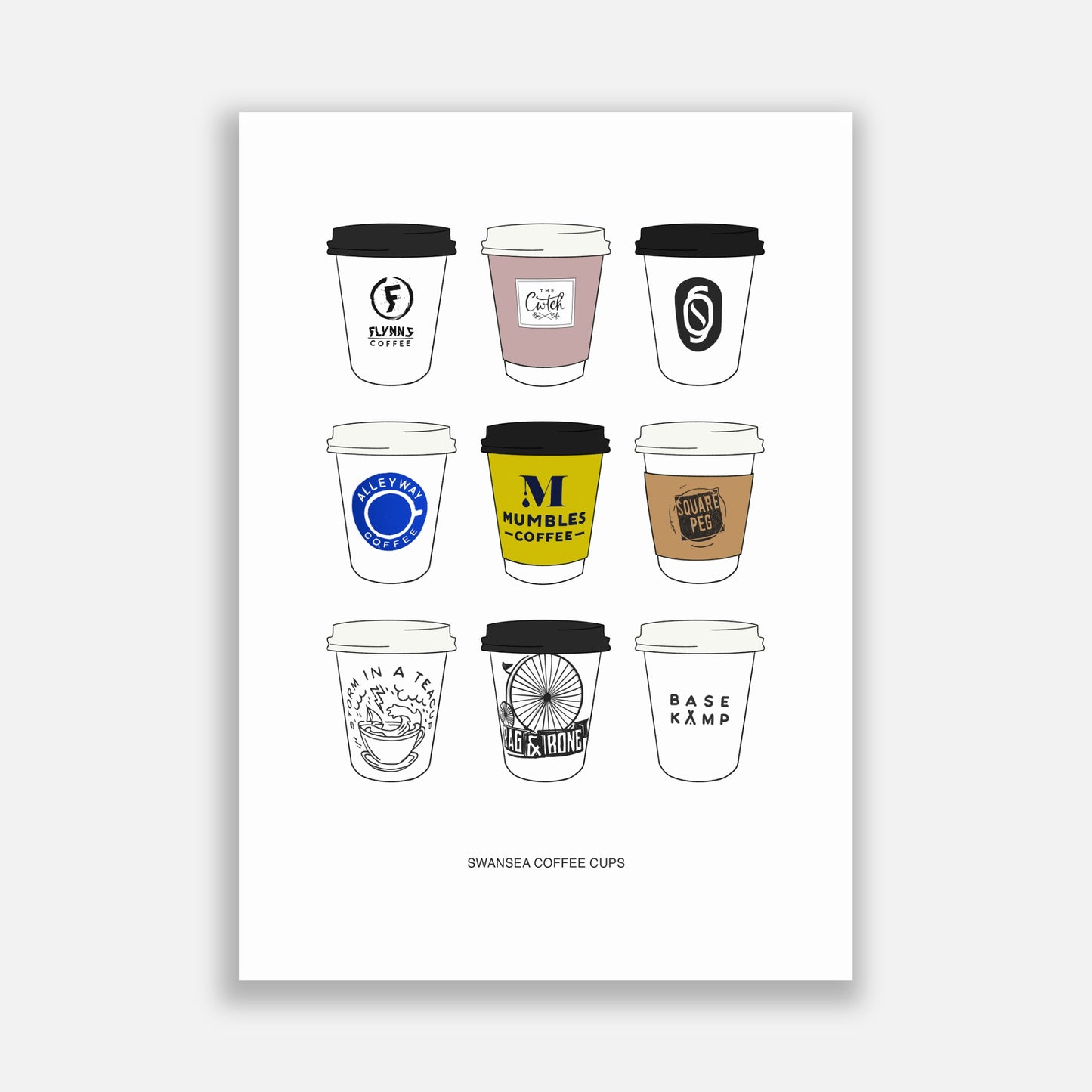 Swansea Coffee Cups