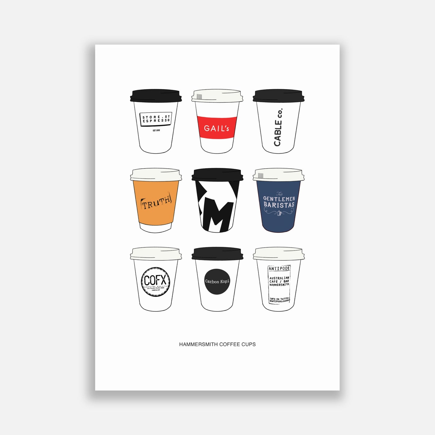 Hammersmith Coffee Cups
