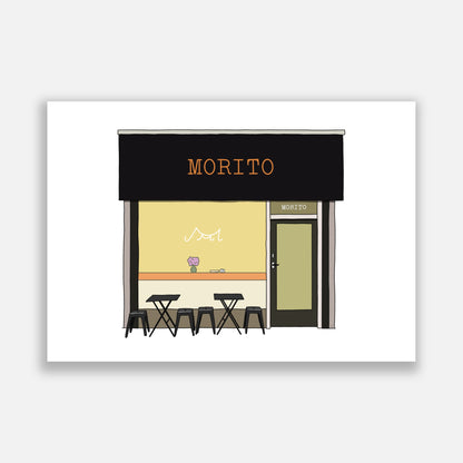 Morito Exmouth Market Illustration