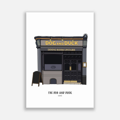The Dog and Duck Pub Soho