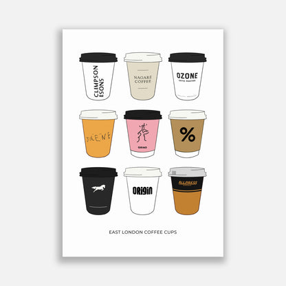 East London Coffee Cups