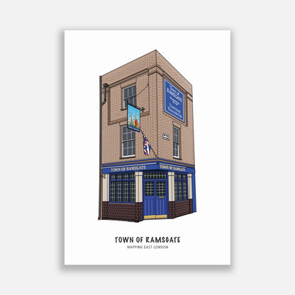 Town of Ramsgate Wapping Illustration