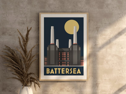 Battersea Power Station Print 2 Night - South London