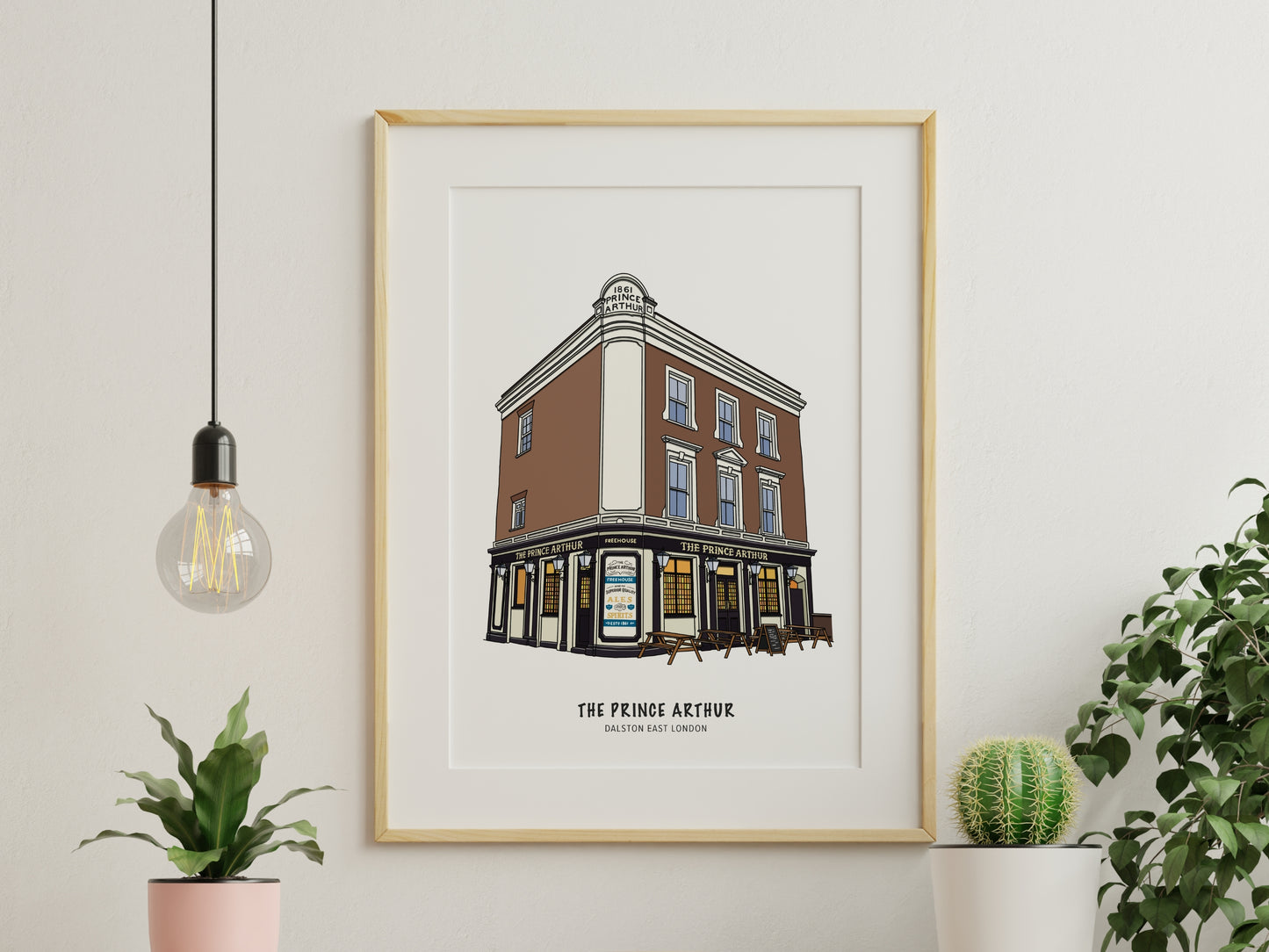 The Prince Arthur Dalston Illustration