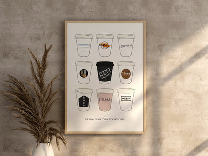 De Beauvoir Town Coffee Cups