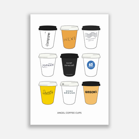 Angel Coffee Cups