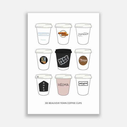 De Beauvoir Town Coffee Cups