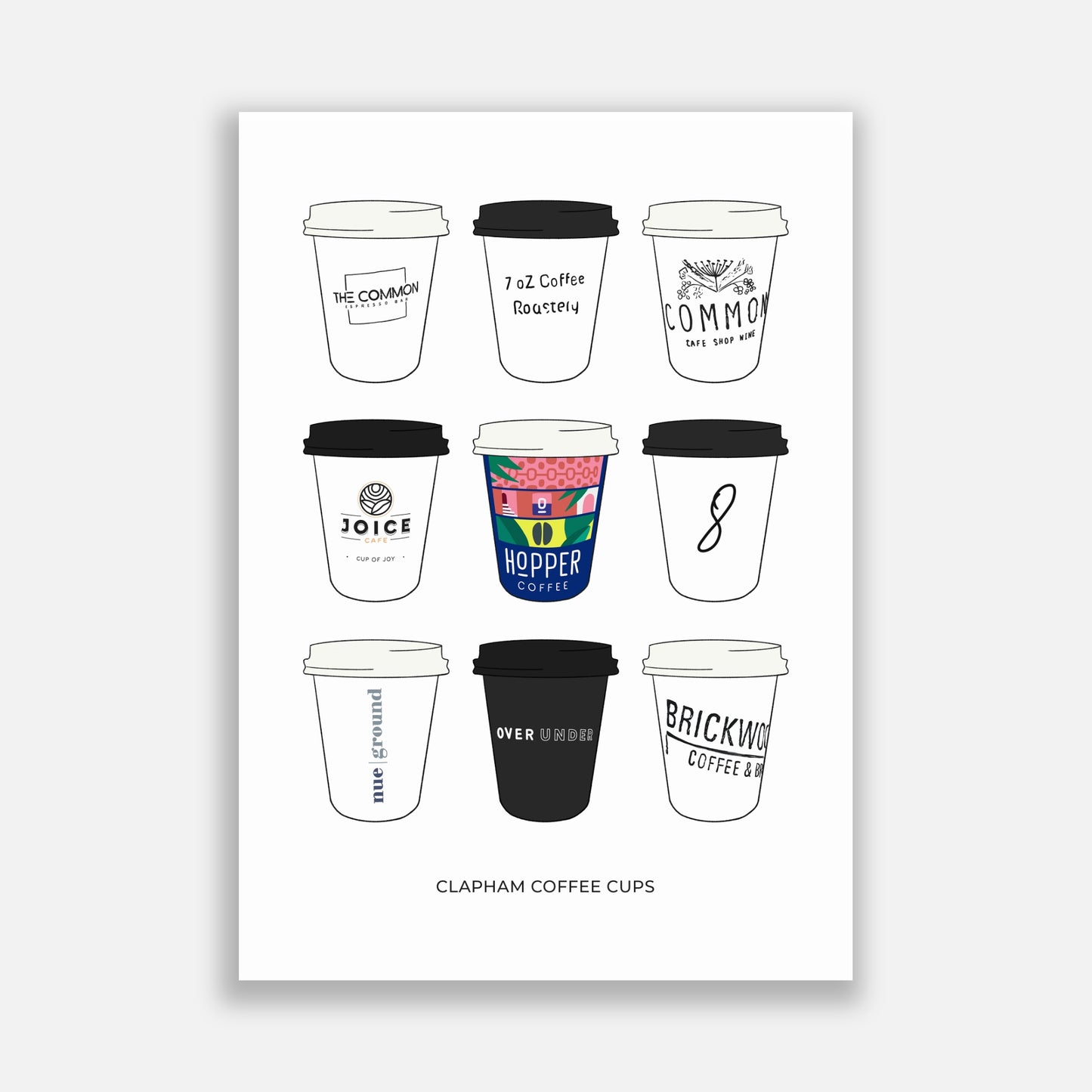 Clapham Coffee Cups