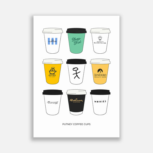 Putney South West London Coffee Cups