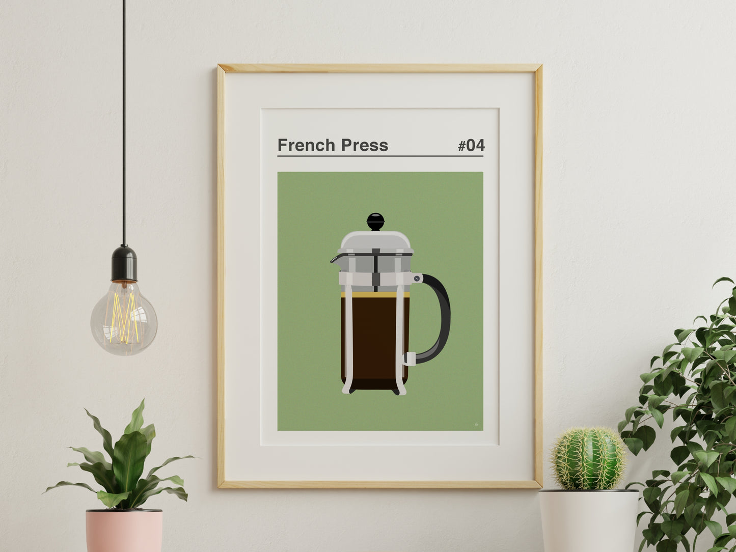 French Press Print