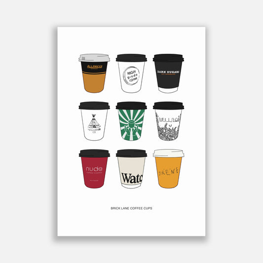 Brick Lane Coffee Cups