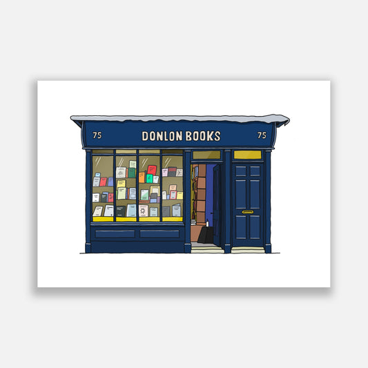 Donlon Books Shop Front Print