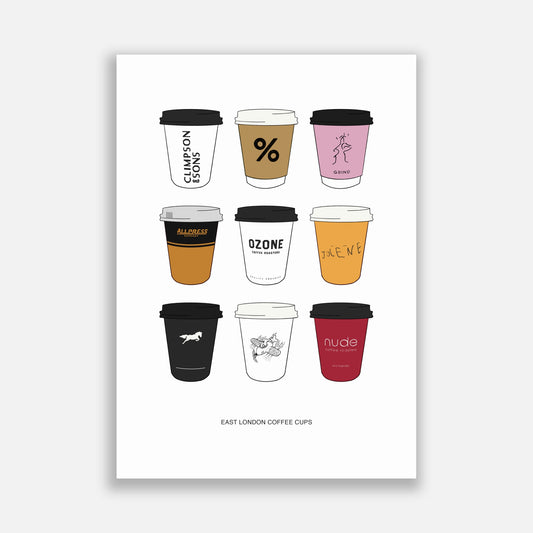 East London Coffee Cups