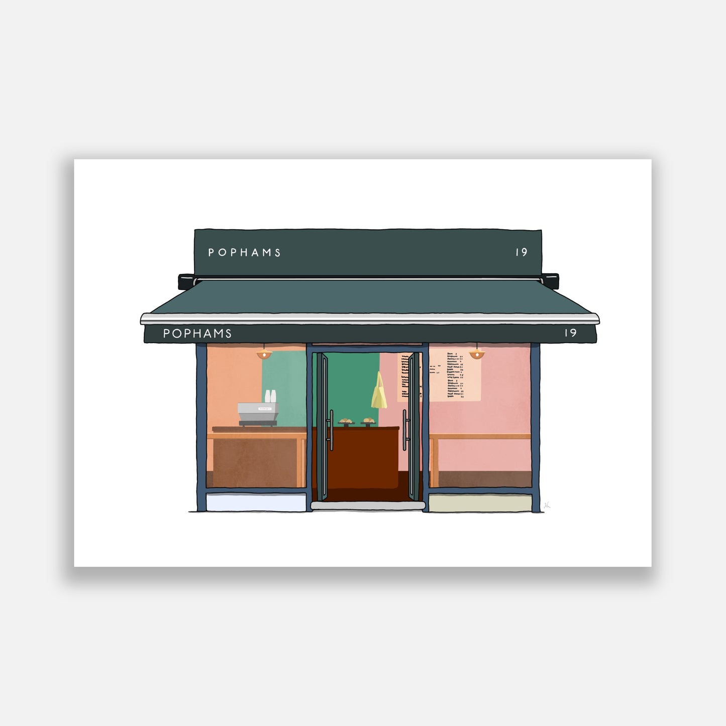 Pophams Islington Shop Front