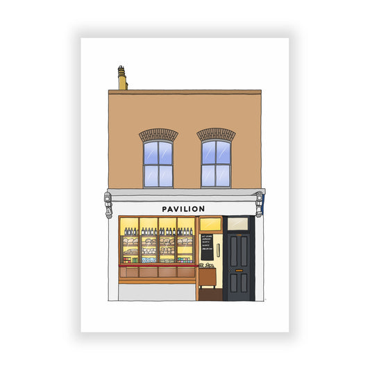 Pavilion Columbia Road Illustration